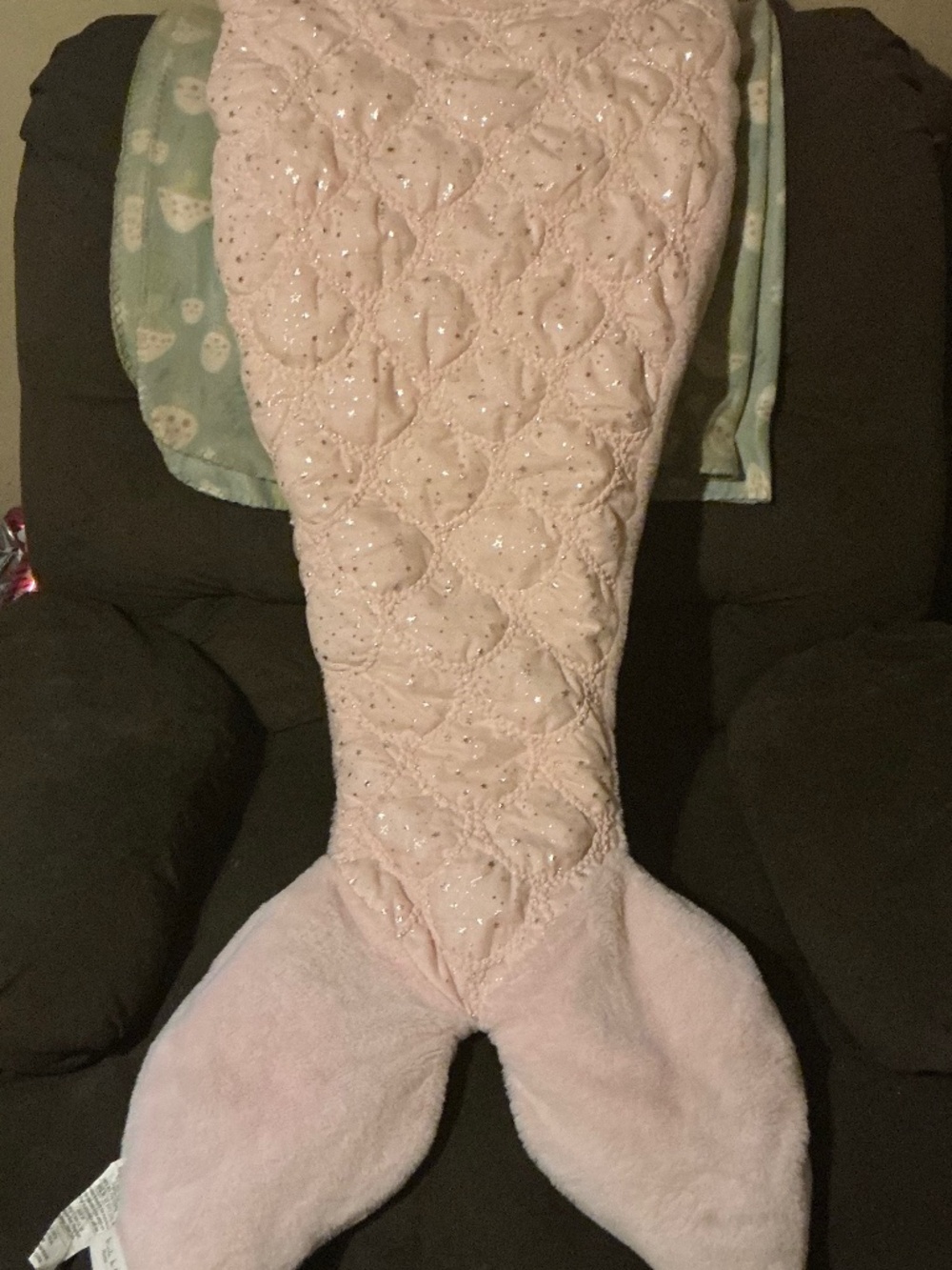 Girls Mermaid Tail Blanket